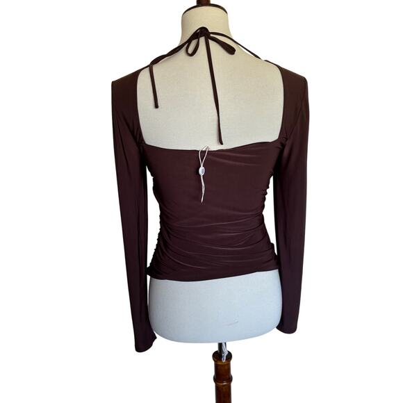 WAYF Cutout Long Sleeve Top - Picture 3 of 4